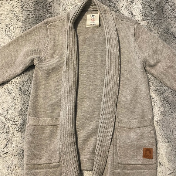 Rags grey sweater! Super cute!!! - Picture 2 of 4